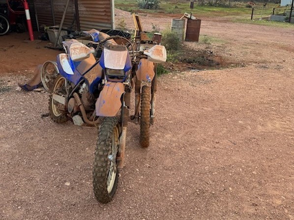 14 motor bikes