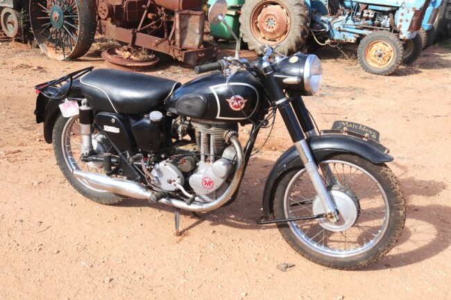 32 Matchless motor bike a
