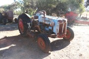 43 Ford Dexter diesel tractor with weeder and attachment a