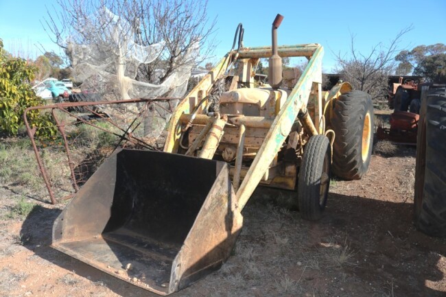 45 Fordson Power Major Industrial front end loader a