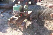 60 Sundial H. V. McKay stationery engine on transportable trolley a