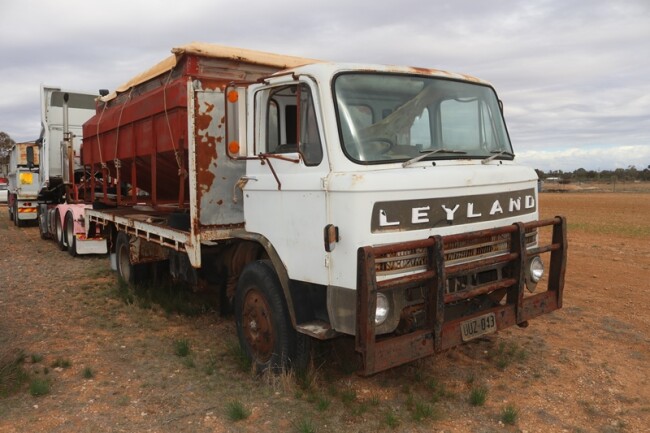 74 Leyland tray truck a