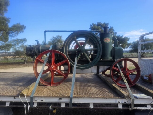 8hp Austral Oil Engine 1