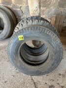 Lot 118 3 x Truck Tyres 8.25 20