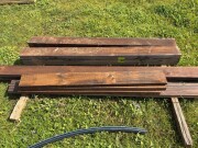 Lot 132 Timber Posts Rails