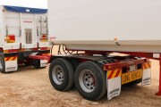 Lot 5 2xFreightmaster Semi Tipper Trailers + Bogey Dolly 8