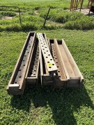 Lot 61 Molasses Troughs 6 Lengths