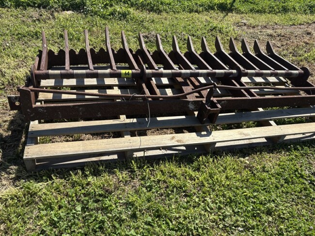 Lot 64 Stone Pusher 3 Point Linkage