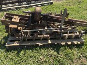 Lot 65 Proline Hydraulic Post Hole Digger Complete with 4 x Augers