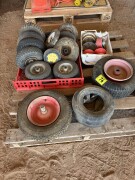 Lot 76 Assorted Small Wheels