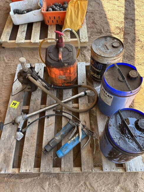 Lot 84 Grease Gun Sundries