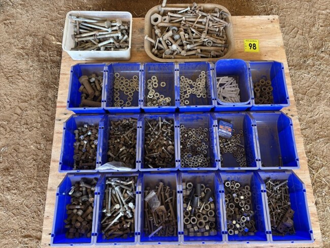 Lot 98 Nuts Bolts