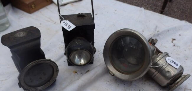Old Bicycle Lights