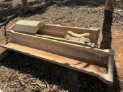 068 16 foot water trough with stands