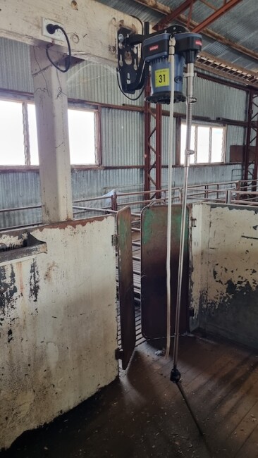 LOT 31 Heinger Shearing plant unused
