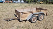 LOT 35 Tandem Trailer 8 x 5ft 2