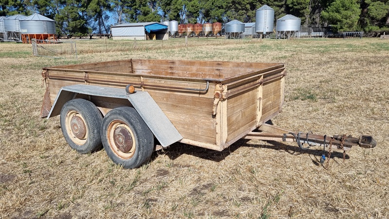 LOT 35 Tandem Trailer 8 x 5ft 3