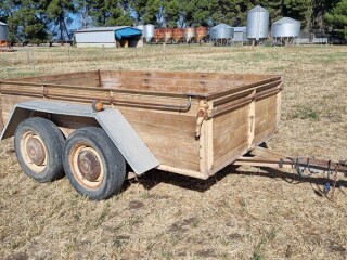 LOT 35 Tandem Trailer 8 x 5ft 3