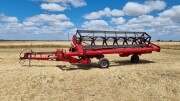 LOT 51 Case IH 8210 Windrower 21ft 1