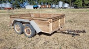 LOT 35 Tandem Trailer 8 x 5ft 3