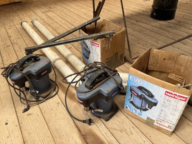 Lot 41 2 x Heiniger EVO Shearing Plants + Brackets 1