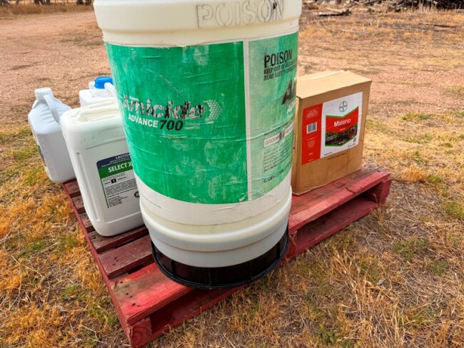 Lot 141 Chem on pallet 2