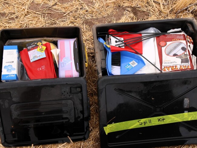 Lot 143 Spill kit PPE 3