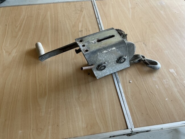 Lot 5 Boat winch