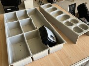 Lot 31 money trays lock box