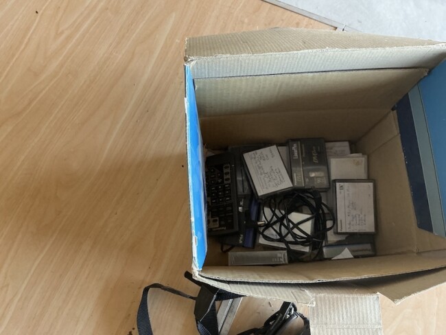 Lot 34 Camera tapes