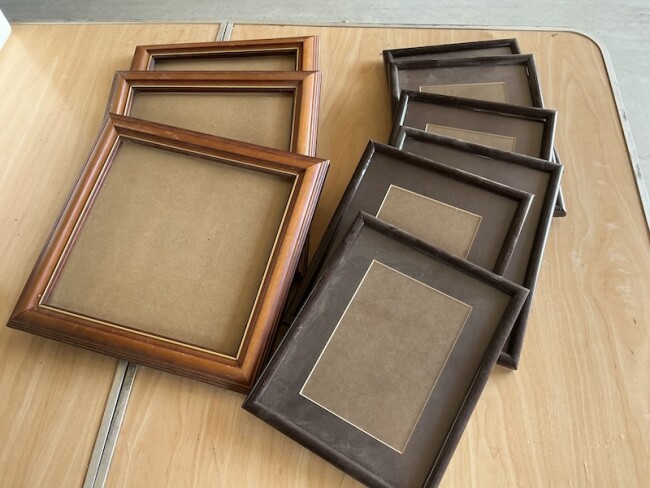 Lot 55 Photo frames