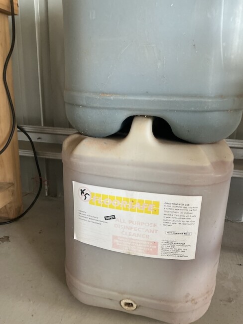 Lot 57 2 drums of detergent