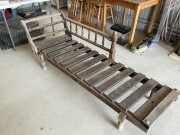 Lot 62 Old wooden Lounge..