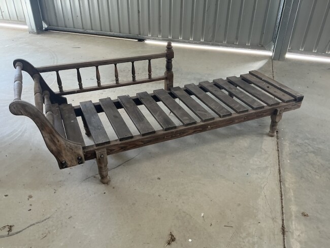 Lot 62 wooden lounge