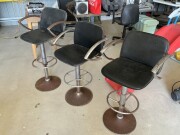 Lot 64 Swivel stools