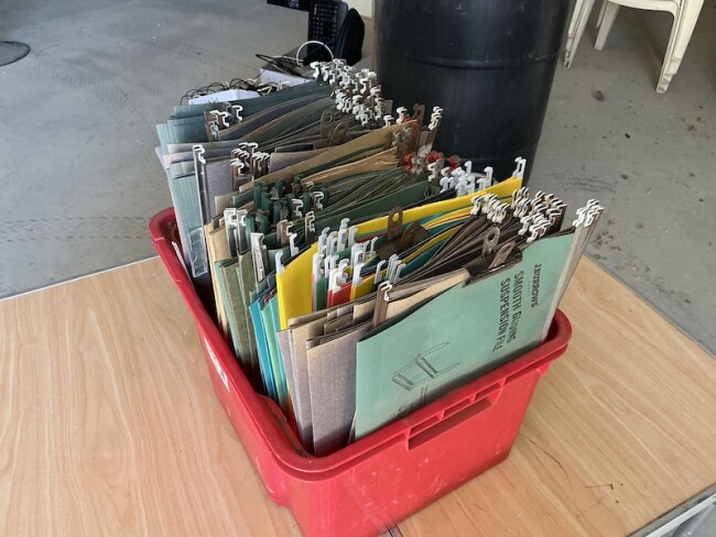 Lot 92 Suspender files