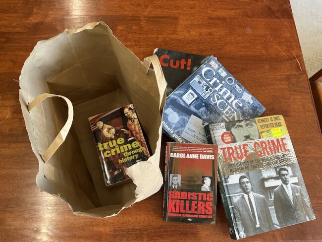 Lot 102 Bag of Books