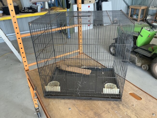 Lot 108 Bird cage