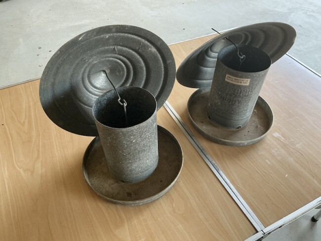 Lot 109 Bird Feeders