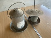 Lot 111 bird Waterer Feeder