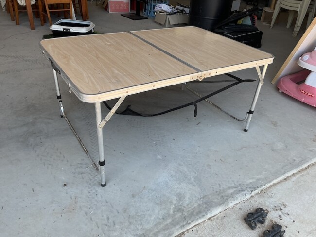 Lot 113 Camp Table