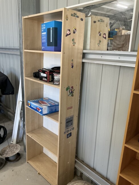 Lot 117 Shelves