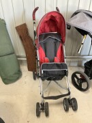 Lot 121 Red Stroller