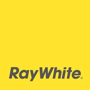 Ray White primary logo yellow CMYK
