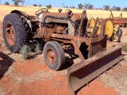 008a Fordson Major Diesel tractor front blade 1