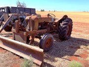 008b Fordson Major Diesel tractor front blade 2