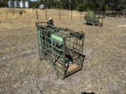 049a Rudweigh sheep crate and scales 1