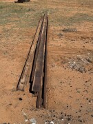 078 Railway iron F x 4 lengths