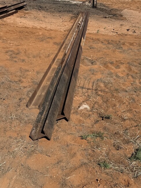 081 Heavy duty H iron x 3 lengths