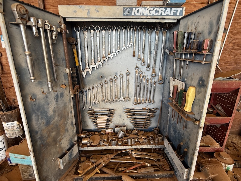 114 Kingcraft tool box with quantity tools 3